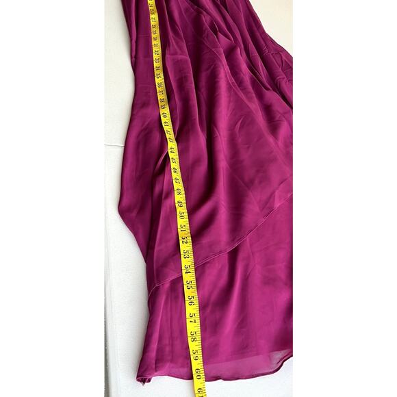 JJ'S House A-line Dress Women Sz 10 Orchid V-Neck Bridesmaid Party Prom NEW - Picture 5 of 13